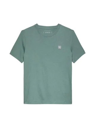T-shirt Vert Garçon Calvin Klein Jeans IU0IU00543 2