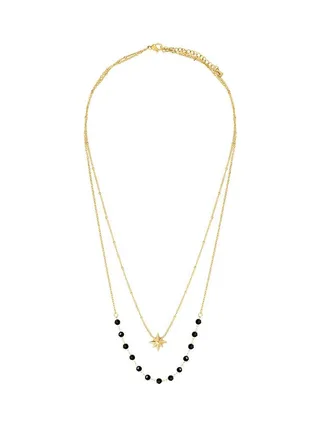 Collier Doré/Noir Femme Clio Blue CO4086S 1