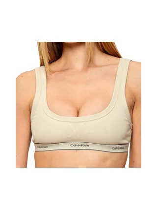 brassière Beige Femme Calvin Klein Jeans Unlined 1