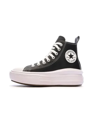 Baskets Noires Femme Converse All Star Move 1