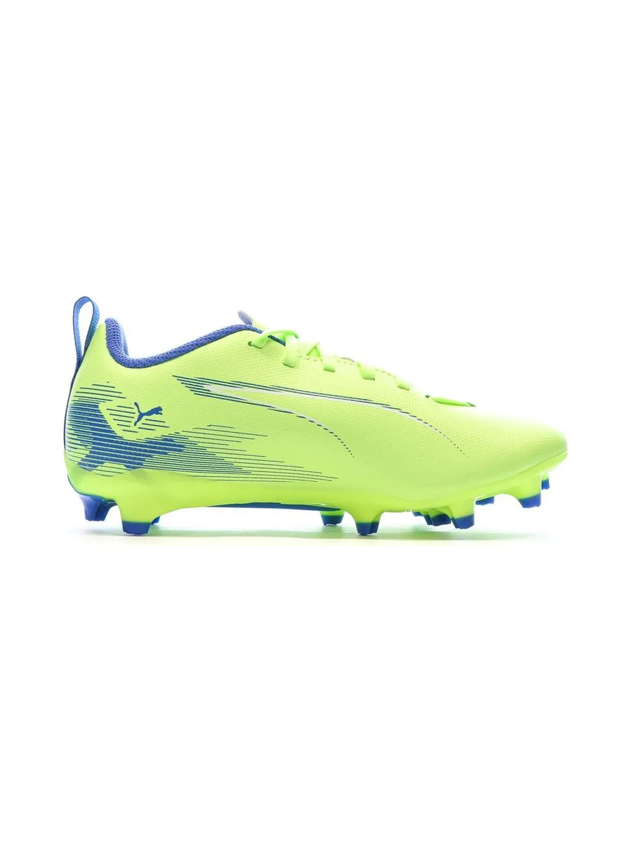 Chaussures de football Jaune Fluo Garçon Puma Ultra 5 Play FG/AG 3