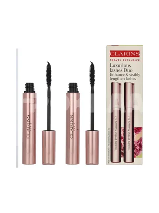 Clarins Luxurious Lashes Duo Mascara Set 16ml - 2x8ml - Wonder Perfect 4D 1