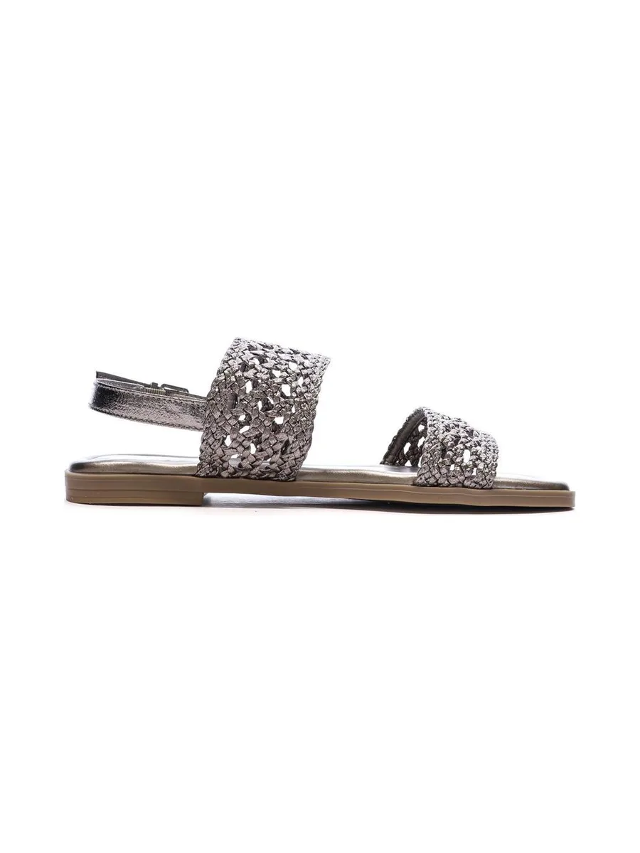 Sandales Argenté Femme Xti Plomb 3