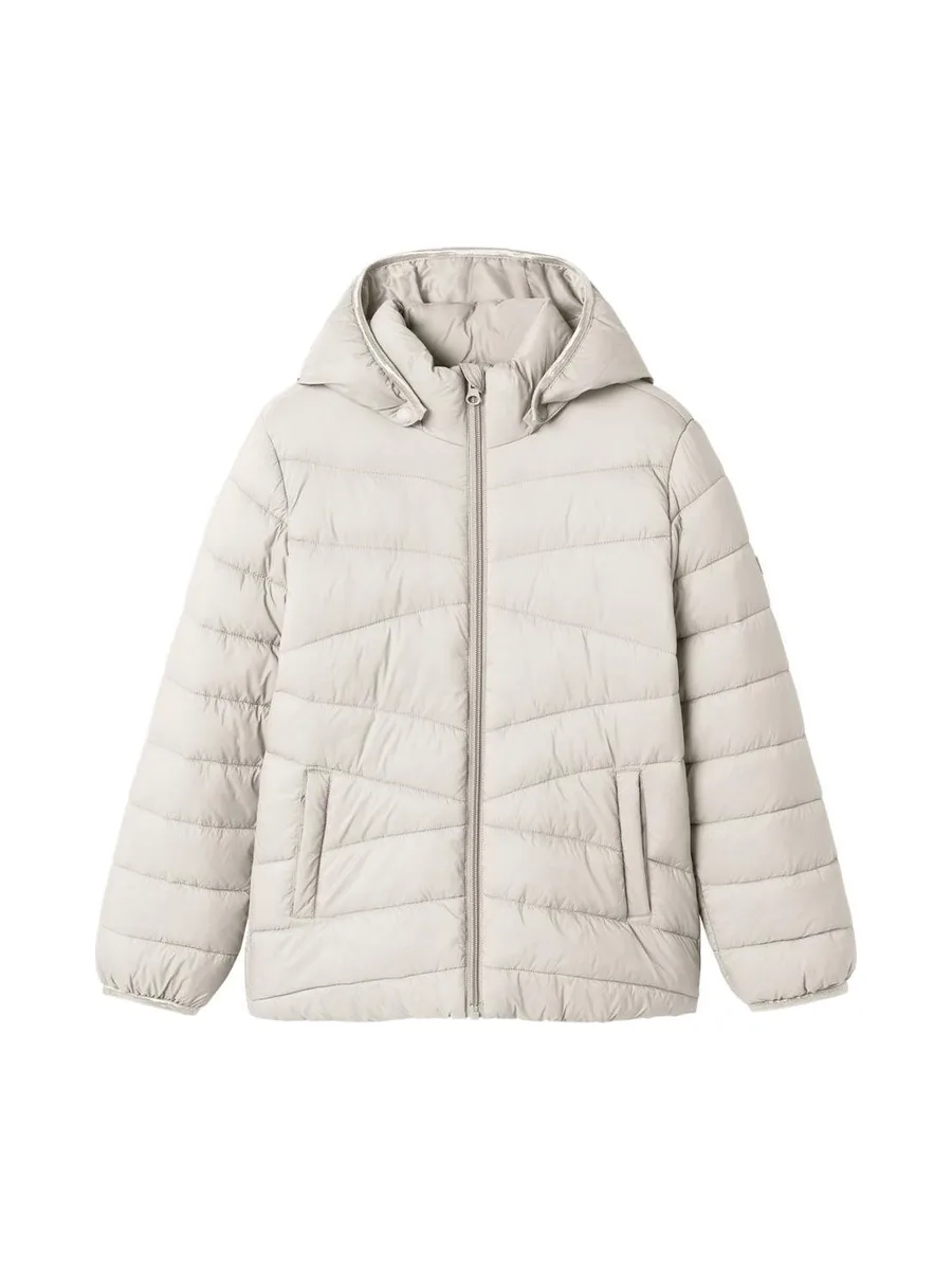 Doudoune Blanche Fille Name it Marble 2