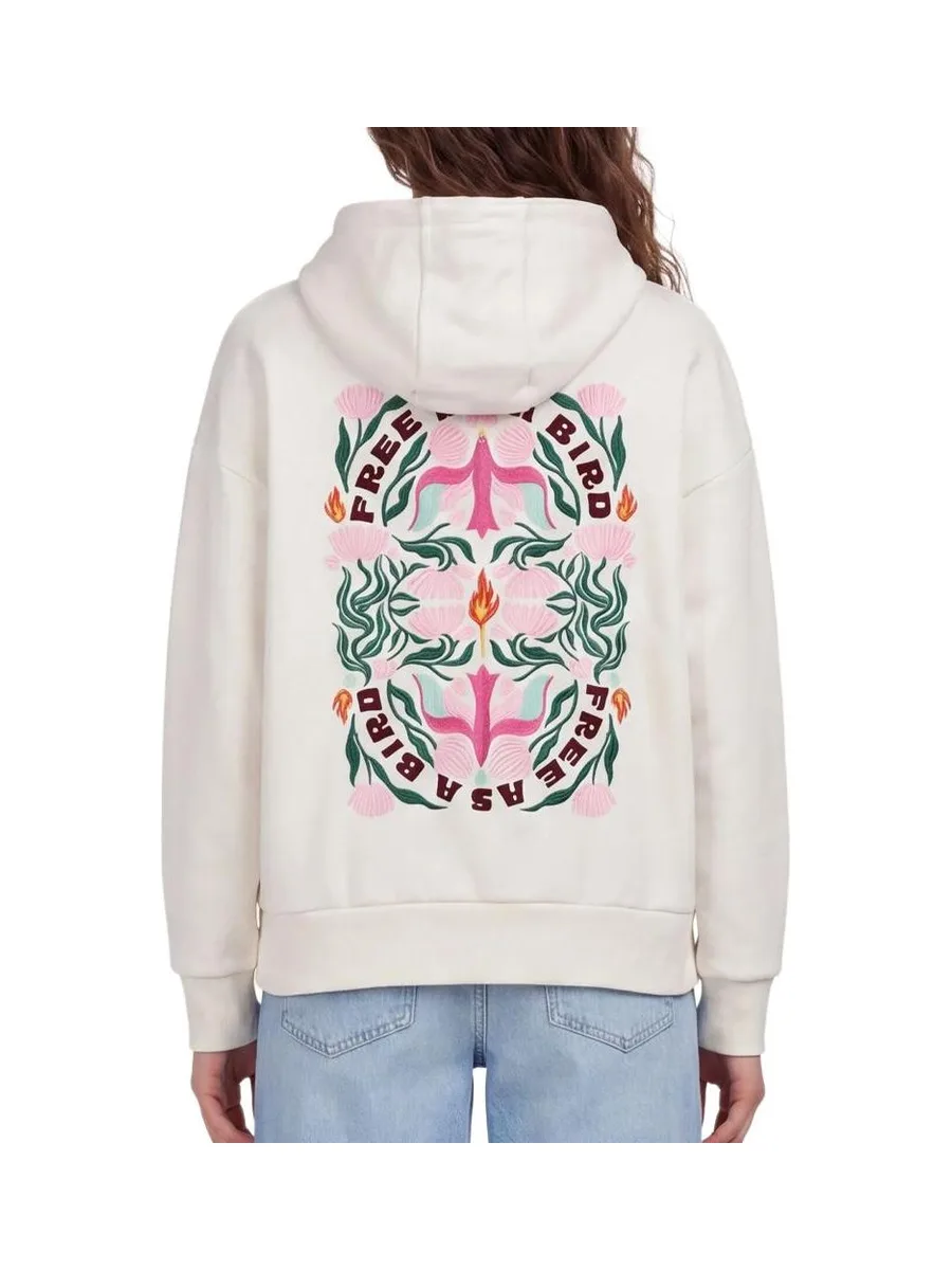 Sweat Blanc Femme Teddy Smith Bird 3