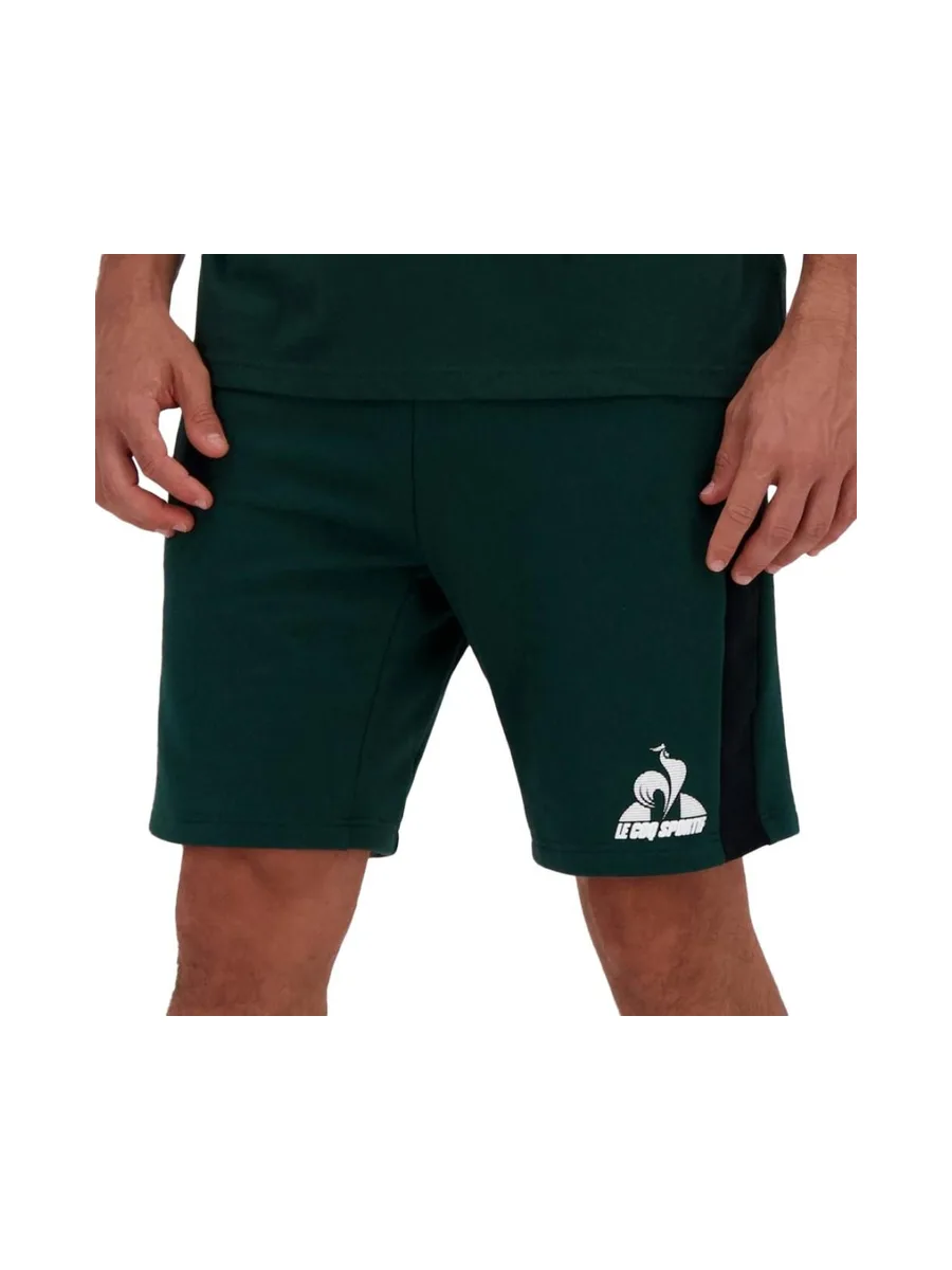 Short Vert Homme Le Coq Sportif Contemporain 2