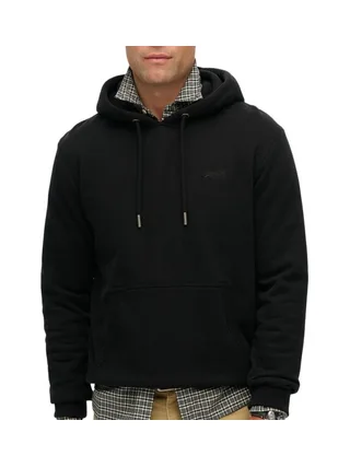 Sweat Noir Homme Superdry Essential Logo HB 1