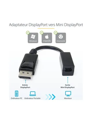 DisplayPort to Mini DisplayPort Adapter 4