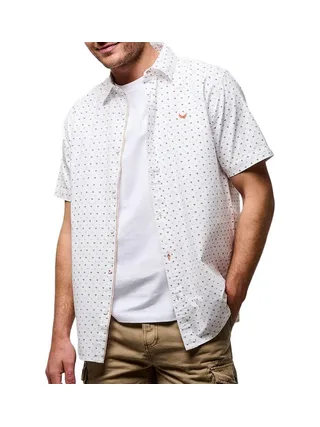 Chemisette Blanche/Orange Homme Kaporal BOBS 1