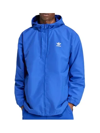 Veste Bleu Homme Adidas Trefoil 1