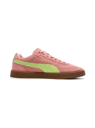 Baskets Roses/Jaunes Homme Puma Club 2