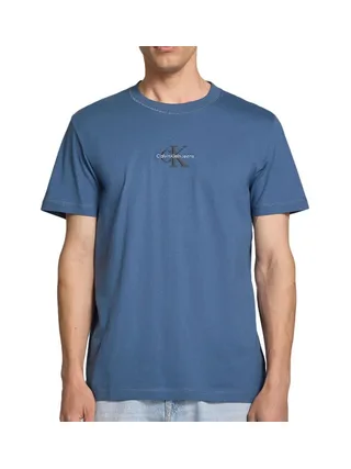T-shirt Bleu Homme Calvin Klein Jeans Shadow J30J325649 1