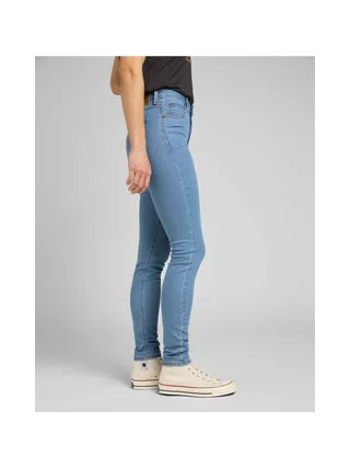 Pantalon en denim LEE Scarlett taille haute 2
