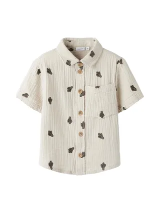 Chemise Beige Garçon Name it Joshua 1