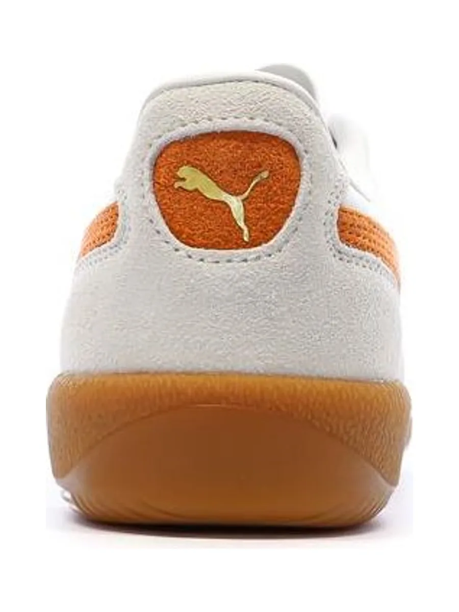 Baskets Blanc/Orange Mixte Puma Palermo 4