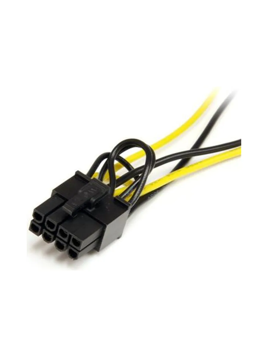 6" SATA to 8Pin PCIe Power Cable Adapter 3