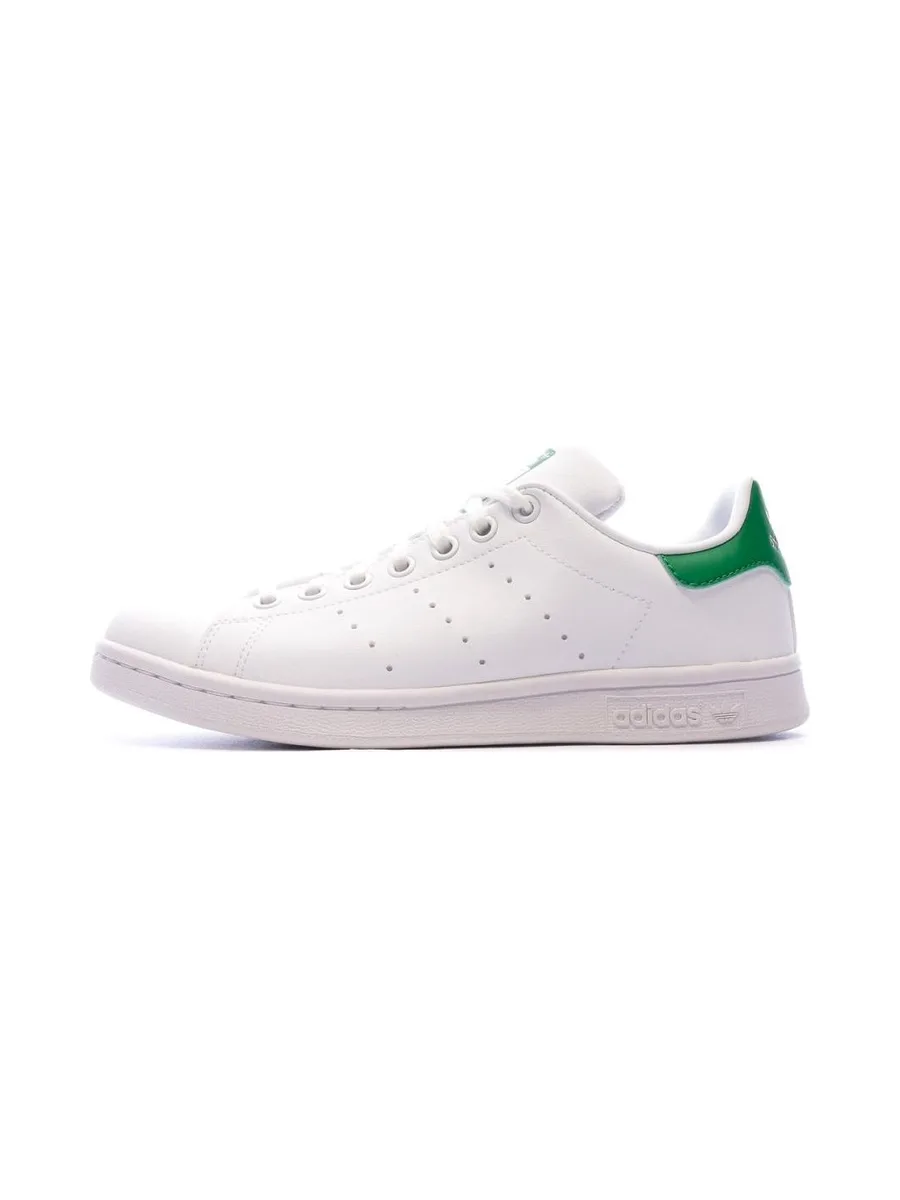 Stan Smith Baskets blanches/vertes femme Adidas 2