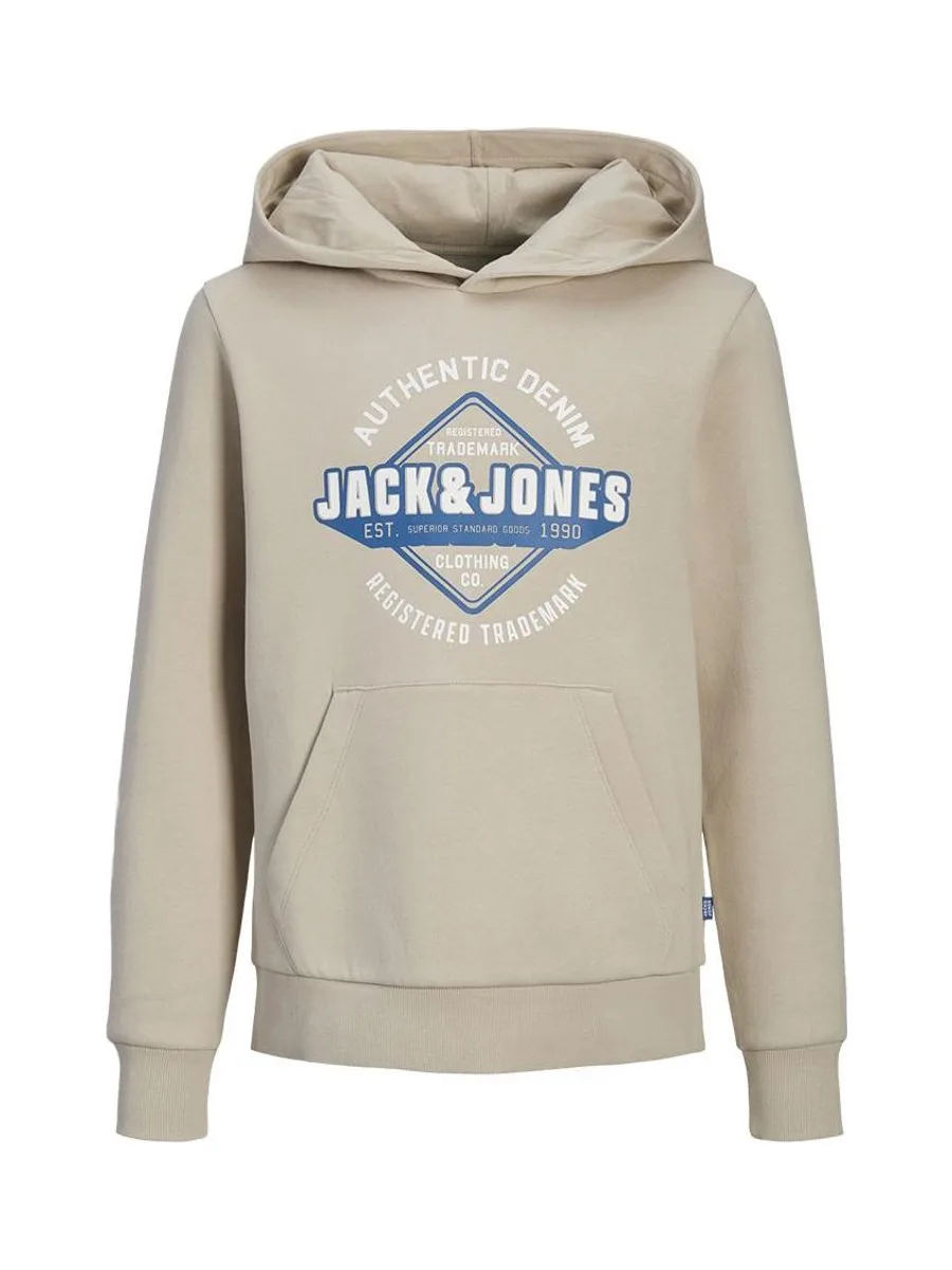 Sweat Beige Garçon Jack & Jones Logo 4