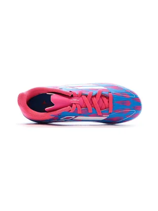 Chaussures de football Bleu/Roses Garçon Adidas F50 League Fg/mg 4