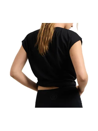 T-Shirt Noir Femme Pepe jeans Blooma 2