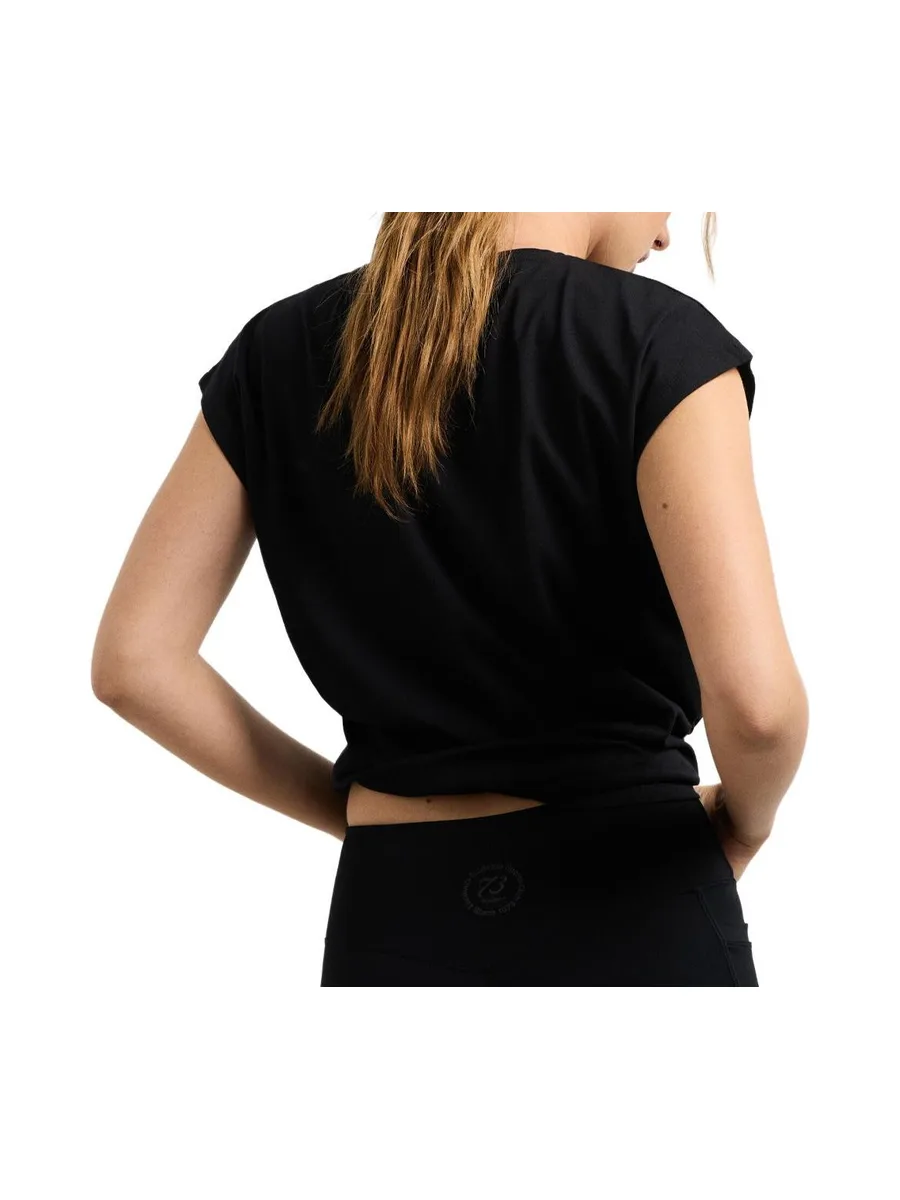 T-Shirt Noir Femme Pepe jeans Blooma 3