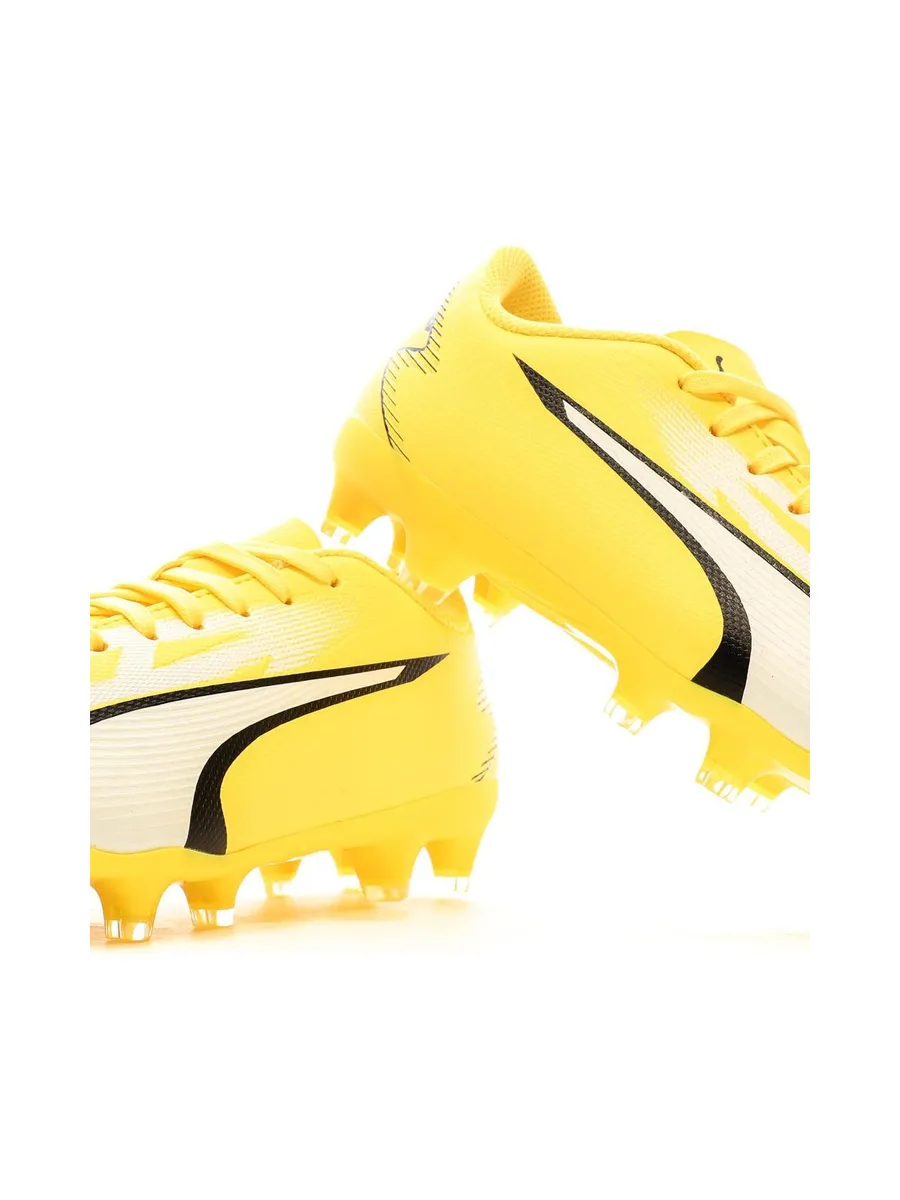 Chaussures de Foot Jaunes Enfant Ultra Play FG/AG 7
