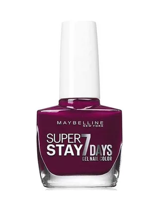 Vernis à Ongles Tenue & Strong Gemey Maybelline 270 Ever Burgundy 1