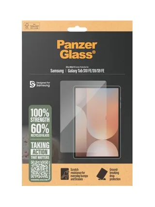 PanzerGlass ® Screen Protector Samsung Galaxy Tab S10 FE | S9 5G | S9 FE 5G | Ultra-Wide Fit 3