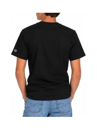 T-Shirt Noir Garçon Champion Signature 2