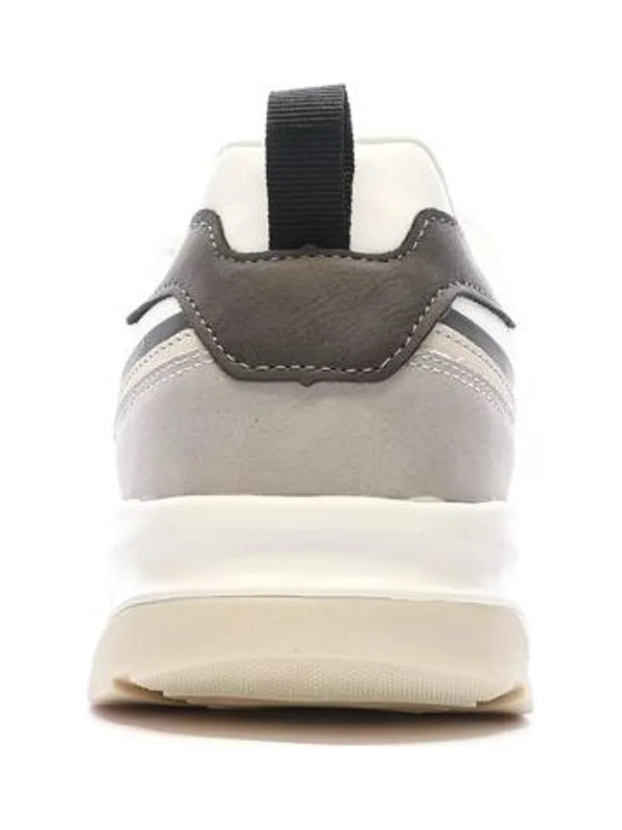Baskets Blanches/Grises Homme Schott Maki 3