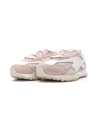 Baskets Roses/Blanches Femme Puma Blktop 6