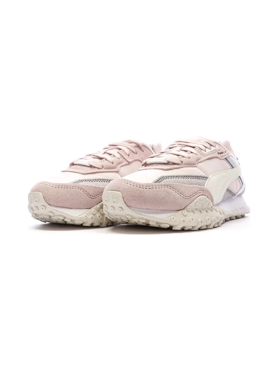Baskets Roses/Blanches Femme Puma Blktop 7