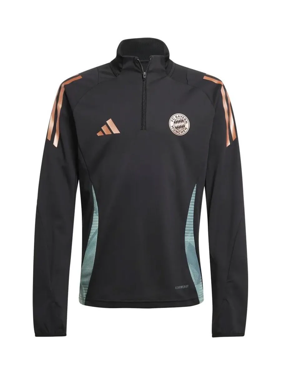 Bayern Munich Haut d'entraînement Noir Homme Adidas 24 3