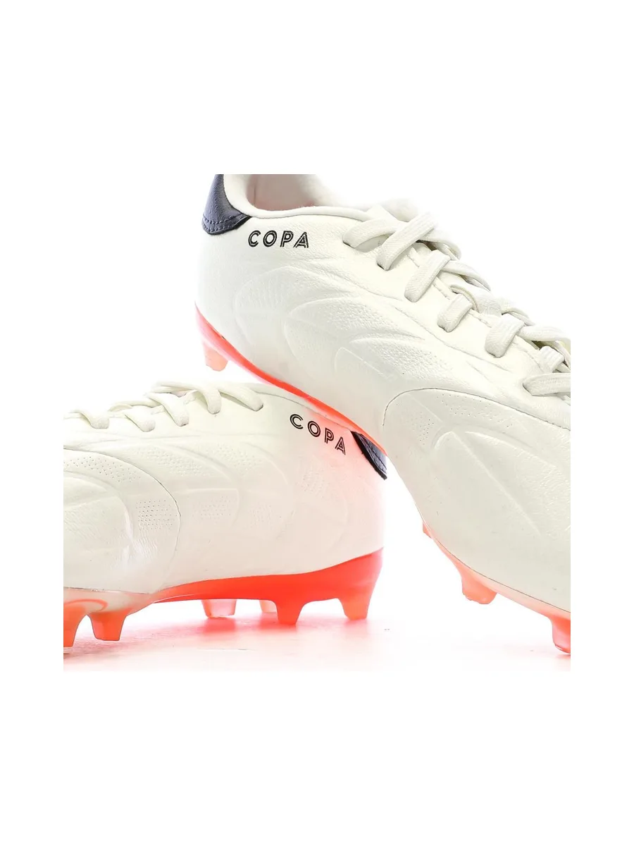 Chaussures de football Blanches/Rouges Garçon Adidas Copa Pure 2 8