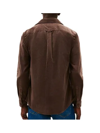 Chemise Marron Homme Tommy Hilfiger Cord 2