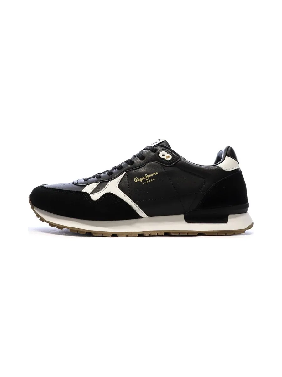 Baskets Noir Homme Pepe jeans Brit Supra 2