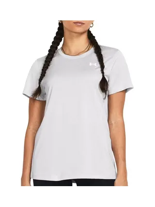 T-Shirt Gris Clair Femme Under Armour Tech 1
