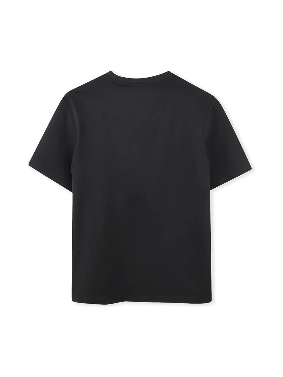 T-Shirt Noir/Blanc Garçon Hugo Boss J52727 3