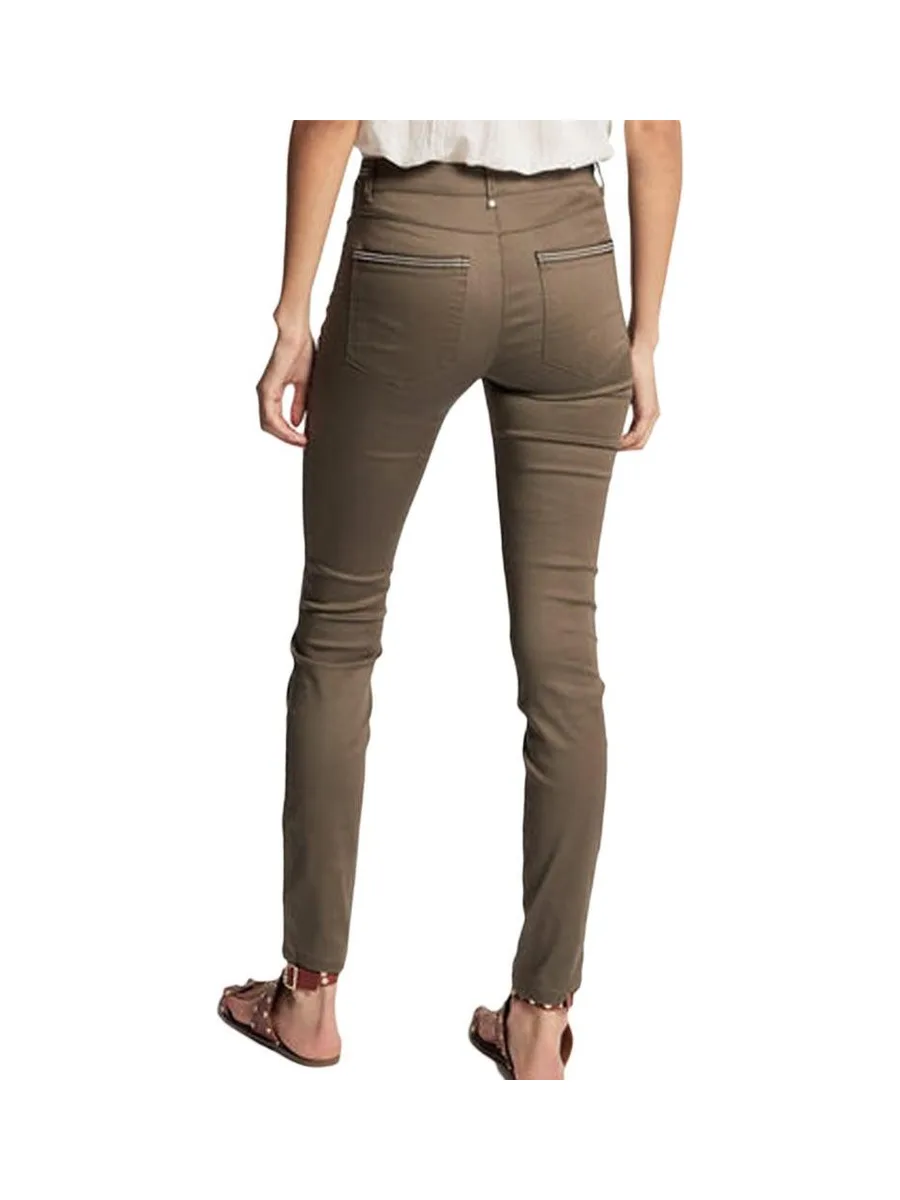 Pantalon Kaki enduit Femme Morgan Palona 3