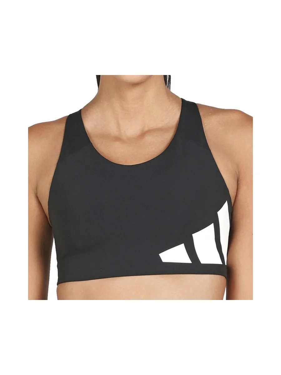 Brassière Noire Femme Adidas Alpha 2
