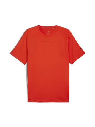 T-Shirt Rouge Homme Puma Cloudspun 1
