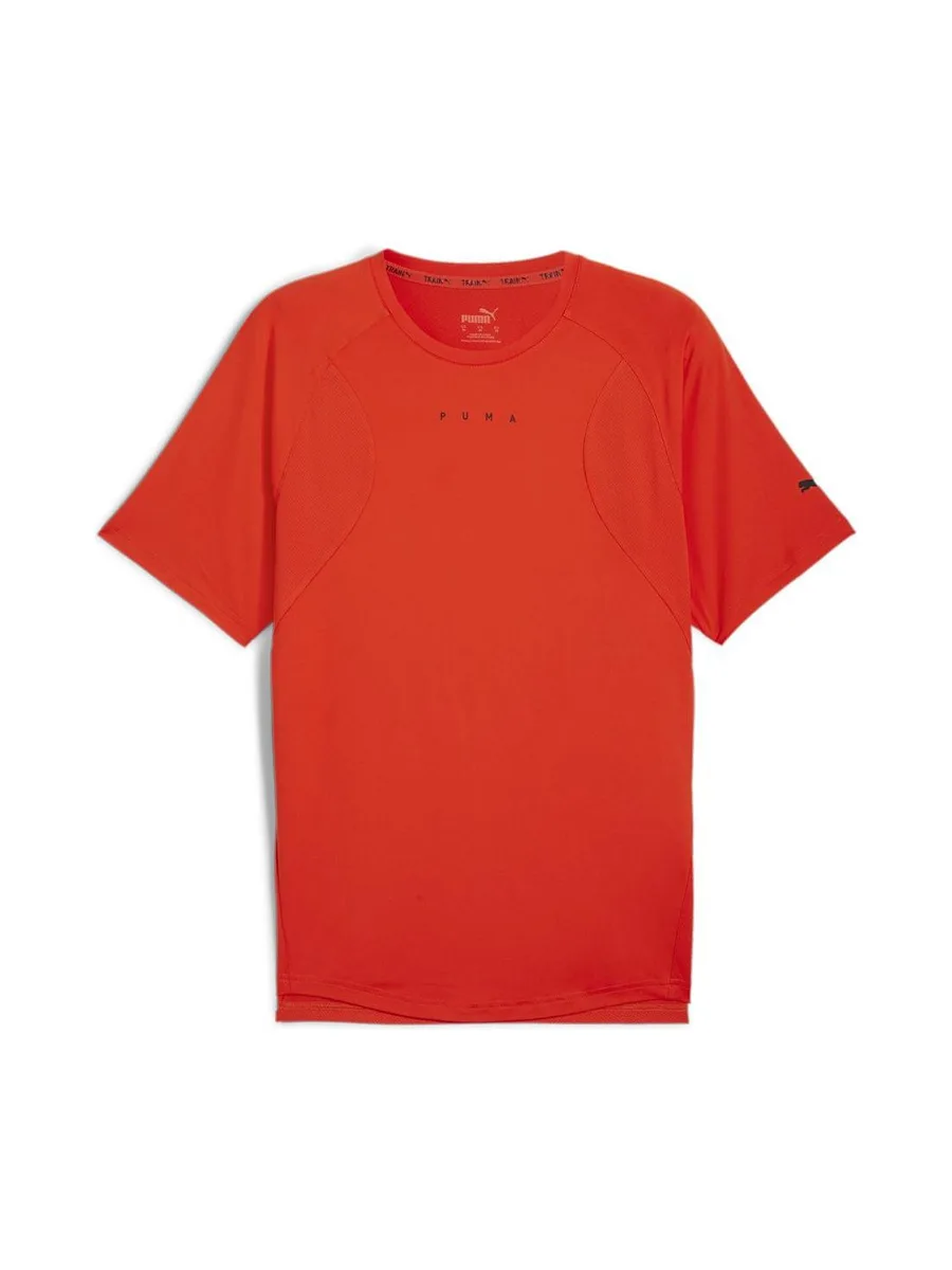T-Shirt Rouge Homme Puma Cloudspun 2