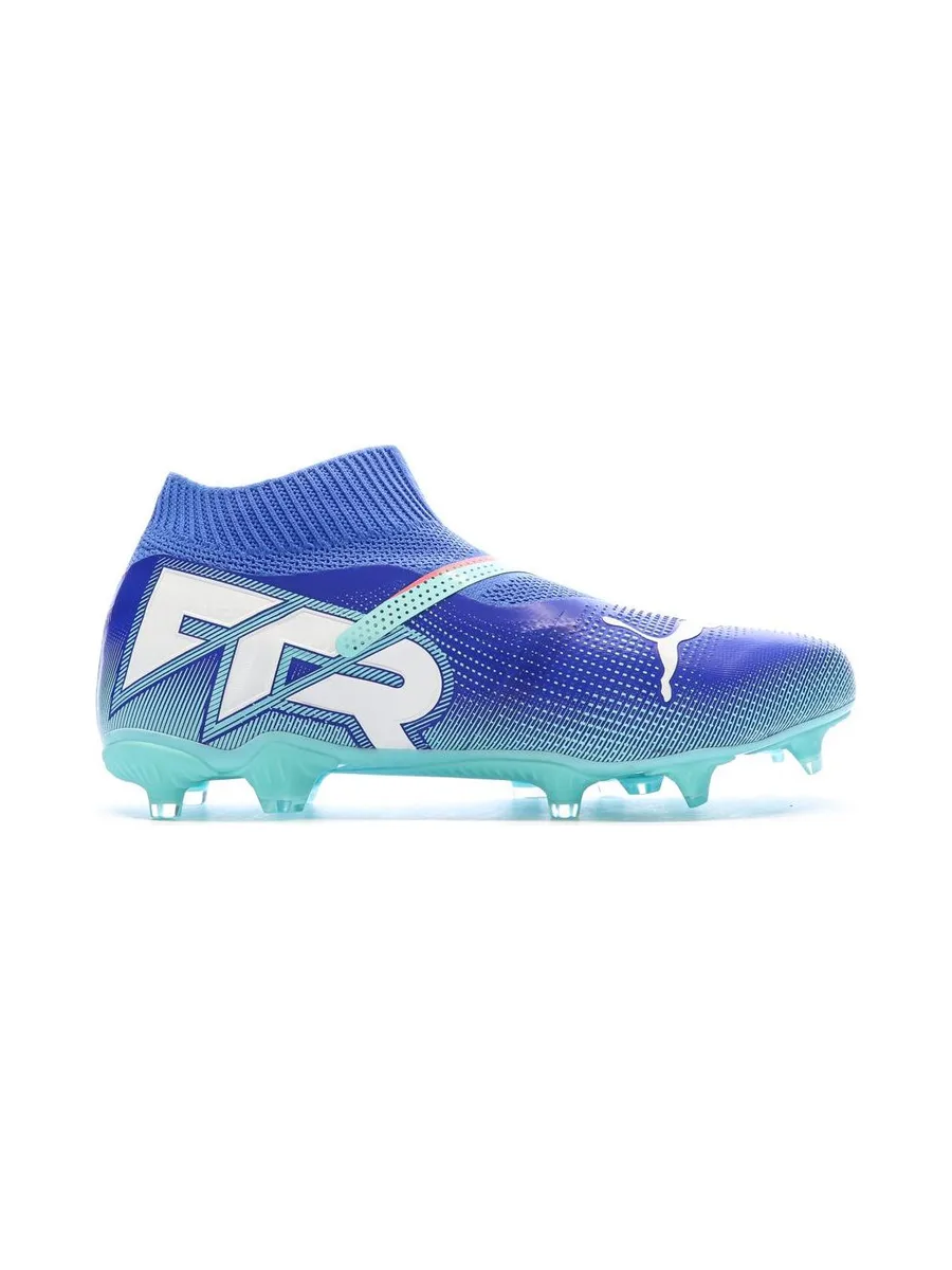 Chaussures de Football Bleues Homme Puma Future 7 Match+ LL FG/AG 3