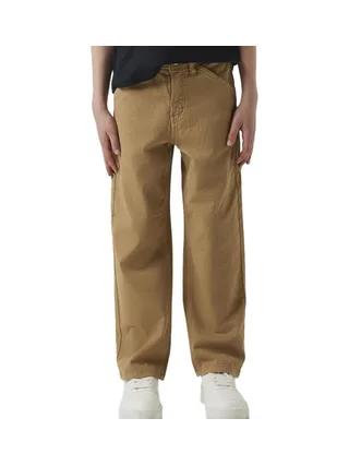 Pantalon fluide Marron Garçon Name it Ryan 1