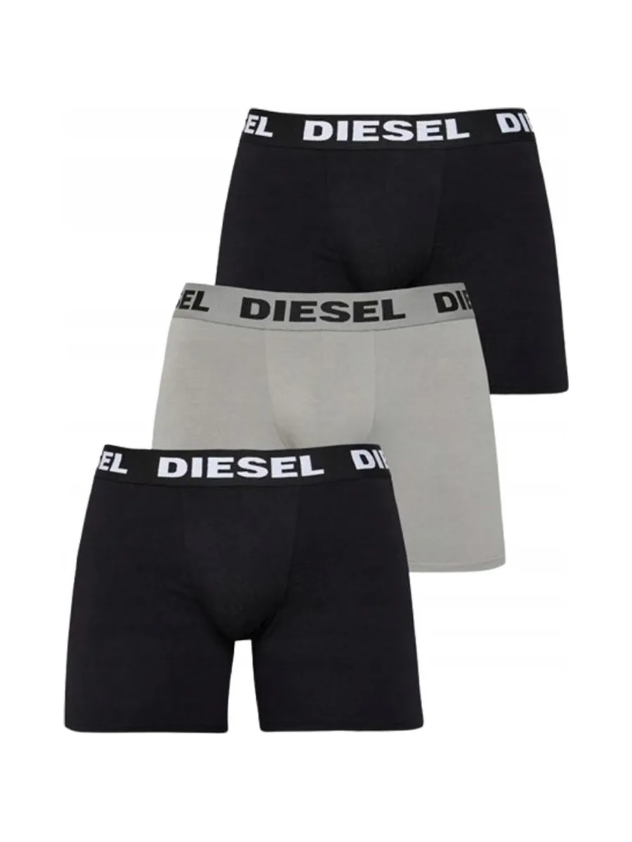 Boxers Noir/Gris Homme Diesel Sebastian 2