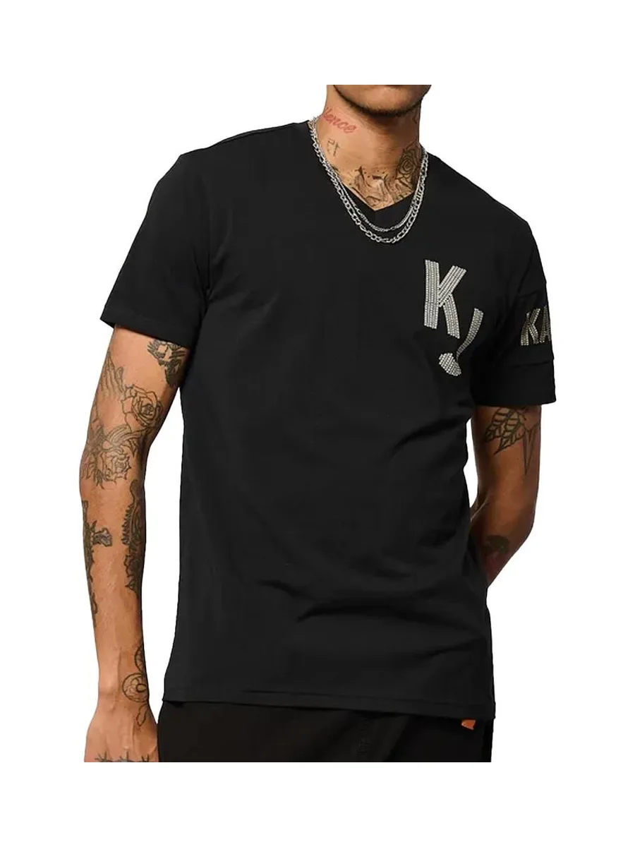 T-Shirt Noir Homme Kaporal BARNY1 2