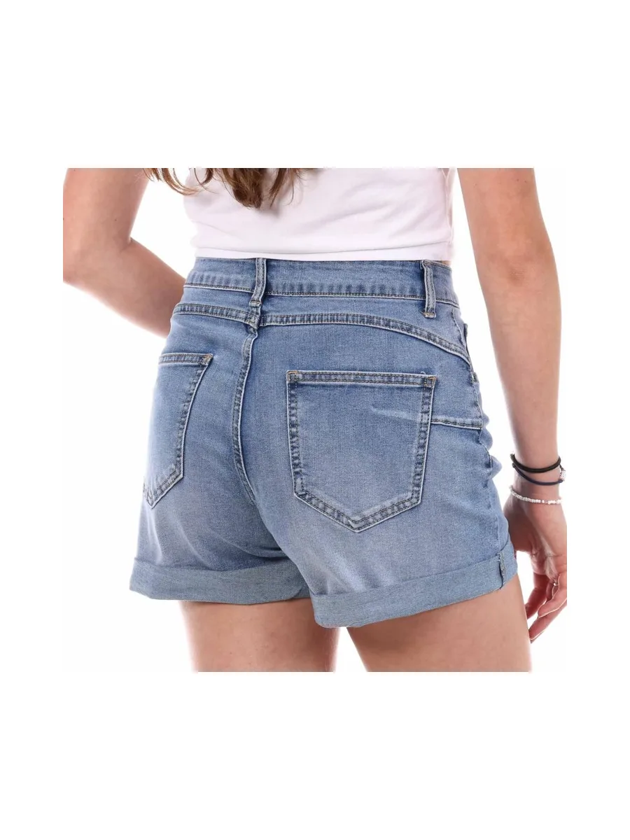Short Bleu Femme Monday Premium LW526 3