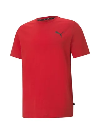 T-shirt Rouge Homme Puma Small 1