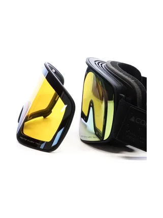 Masque de ski Noir/Orange Mixte Cairn Magnitude 3