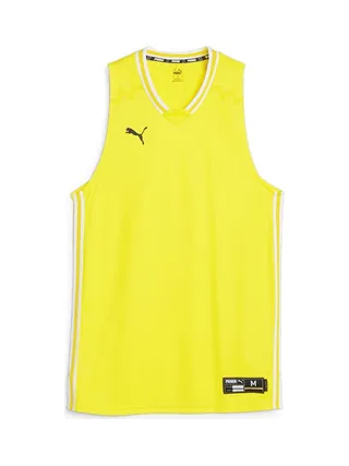 Débardeur de Sport Jaune Homme Puma Hoops 1